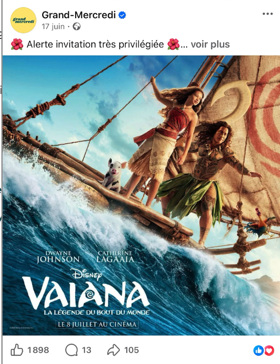 Vaiana, la Légende du Bout du Monde